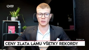 Štúdio 24: Ceny zlata lámu všetky rekordy