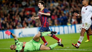 AC Miláno najčastejšia obeť Messiho. Strelil mu osem gólov