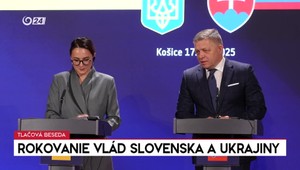 Tlačová beseda: Rokovanie vlád Slovenska a Ukrajiny