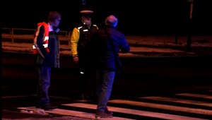 Pri Humenčanovi stáli všetci svätí, po páde na cestu autá zabrzdili včas