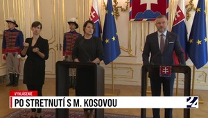 Tlačová beseda Petra Pellegriniho po stretnutí s Marcelou Kosovou