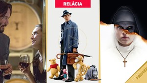 Keanu a Winona opäť spolu, návrat Macka Pú a diabolská Mníška na scéne!