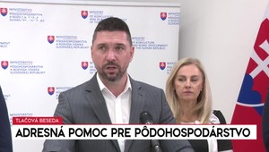Tlačová beseda ministra Takáča k adresnej pomoci pre pôdohospodárstvo