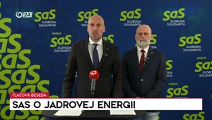 Tlačová beseda SaS o jadrovej energii
