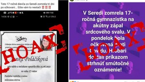 V minulom roku policajti vyvrátili 189 hoaxov, 151 z nich bolo o pandémii koronavírusu