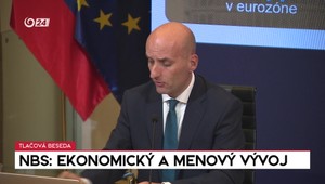 Tlačová beseda NBS: Ekonomický a menový vývoj