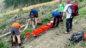 V Tatrách zasahovali záchranári. Problém mala aj Češka