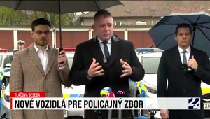 Mikulec odovzdal nové vozidlá pre policajný zbor