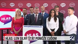 Tlačová beseda Hlas-SD: Len silný štát pomôže ľuďom