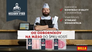 PRIESKUM: Slováci najčastejšie nakupujú mäso v supermarketoch. BILLA preto prináša Mäsiarov výber