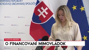 Tlačová beseda o financovaní mimovládok