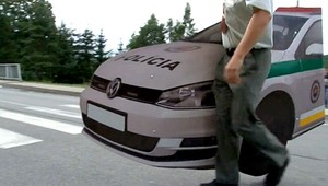 V staroľubovnianskom okrese šoféri brzdia pred maketami policajných áut