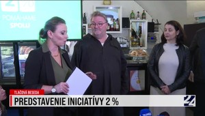 Tlačová beseda: Predstavenie iniciatívy 2 %