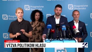 Tlačová beseda PS o výzve politikom Hlasu