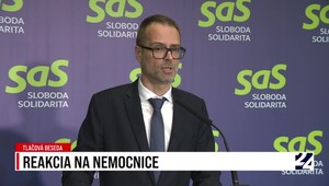 Tlačová beseda strany SaS k vládnym plánom ohľadne novej nemocnice