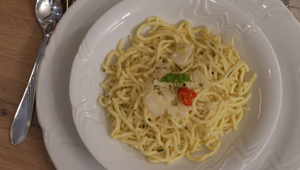 Hlavné jedlo: Olivové mikádo