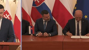 Tlačová beseda o podpísaní bratislavskej deklarácie