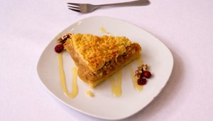 Grófkin jablkový koláč