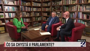 Analýzy 24 o situácii v parlamente s Branislavom Gröhlingom a Jánom Richterom