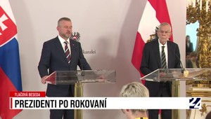 Tlačová beseda prezidentov SR a Rakúska po spoločnom rokovaní