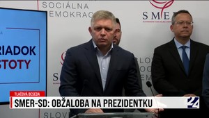 Tlačová konferencia strany Smer-SD o podaní žaloby na prezidentku