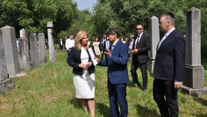 Milan Fiľo pomohol pri rekonštrukcii ďalšieho Židovského cintorína