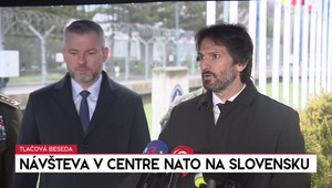 Tlačová beseda k návšteve v centre NATO na Slovensku