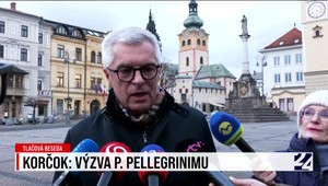 Tlačová beseda Ivana Korčoka: výzva Petrovi Pellegrinimu