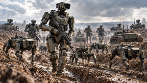 Ukrajina chystá armádu robotov a jej plán znie ako sci-fi