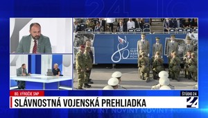 Štúdio 24: Slávnostná vojenská prehliadka pri príležitosti 80. výročia SNP