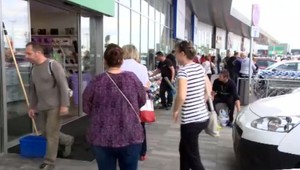 Slováci opäť využili voľno na nákupy u susedov