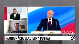 Štúdio 24 o inaugurácii Vladimíra Putina