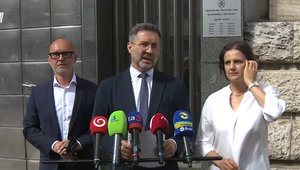 Tlačová beseda strany SaS: Podanie trestného oznámenia
