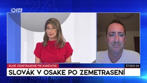 Štúdio 24: Slovák v Osake po zemetrasení