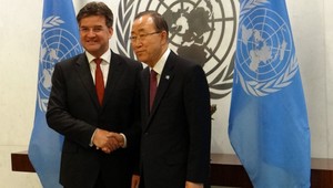 Generálny tajomník OSN Pan Ki-mun priletel do Tatier