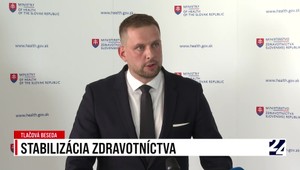 Tlačová beseda ministra Šaška o stabilizácii zdravotníctva
