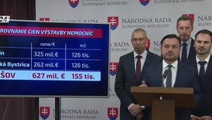 Tlačová beseda KDH k novým zisteniam o prešovskej nemocnici