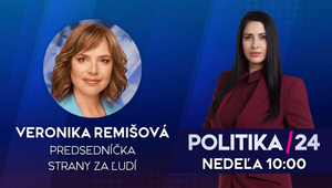 POLITIKA 24 s Veronikou Remišovou: budúcnosť Za ľudí, opozícia aj aktuálna politická situácia