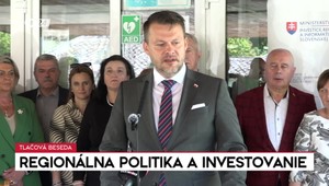 Tlačová beseda Samuela Migaľa: Urobili sme veľký krok