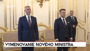Vymenovanie nového ministra Samuela Migaľa