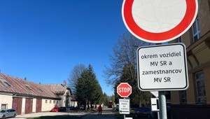 Policajná akcia v objekte ministerstva vnútra v Žiline