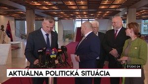 Štúdio 24: Aktuálna politická situácia