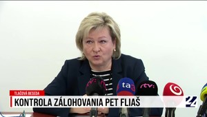 Tlačová beseda ku kontrole zálohovania pet fliaš