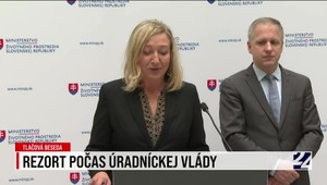 Tlačová beseda: Ministerstvo životného prostredia počas úradníckej vlády