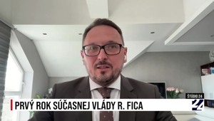 Štúdio 24 o prvom roku súčasnej vlády R. Fica