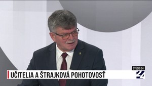 Štúdio 24: Učitelia a štrajková pohotovosť
