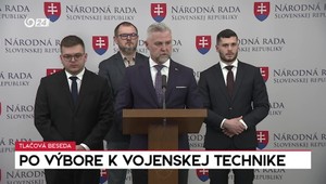 Tlačová beseda strany Smer-SD po výbore pre obranu a bezpečnosť