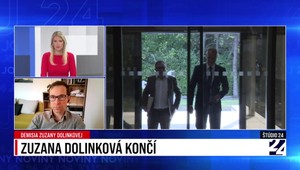 Štúdio 24 o demisii Zuzany Dolinkovej