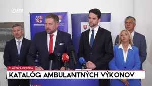 Tlačová beseda ministra zdravotníctva ku katalógu ambulantných výkonov