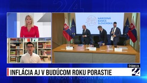 Štúdio 24: Inflácia aj v budúcom roku porastie